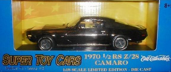 Black Chrome 1970 Camaro Z28 - 1/120