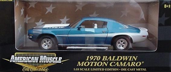 Blue 1970 Baldwin Motion Camaro