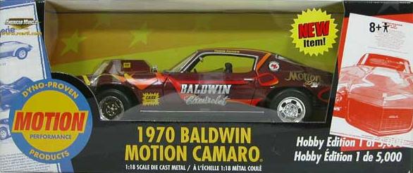 Maroon 1970 Baldwin Motion Camaro