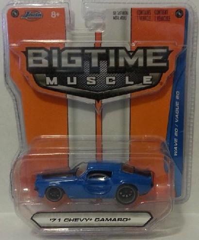 Blue Jada Big Time Muscle 1971 Camaro