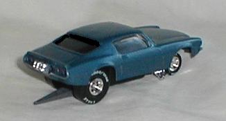 Drag Camaro Rear View