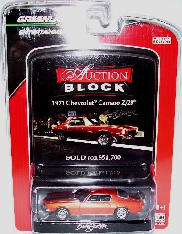 Greenlight Barrett Jackson Auction 1971 Camaro Z28