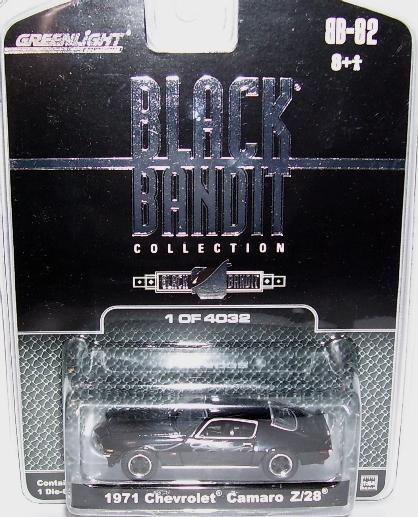 Greenlight Black Bandit Collection 1971 Camaro Z28