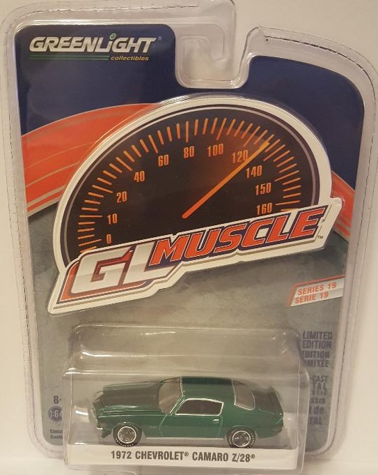 Greenlight Green Machine 1972 Camaro Z28