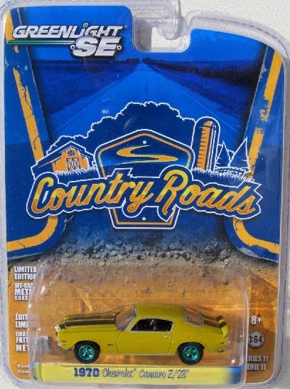 Greenlight Green Machine Country Roads 1970 Camaro Z28