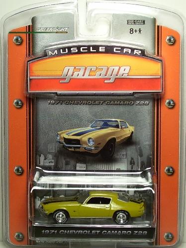 Greenlight Yellow 1971 Camaro Z28