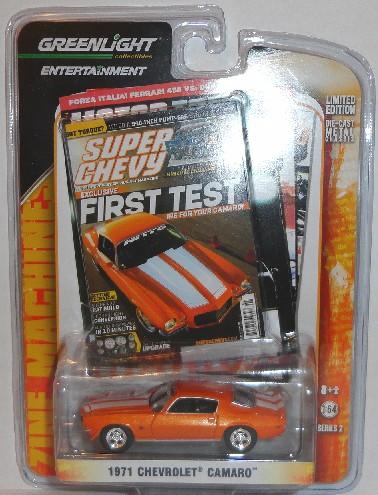 Greenlight Magazine Cover 1971 Camaro