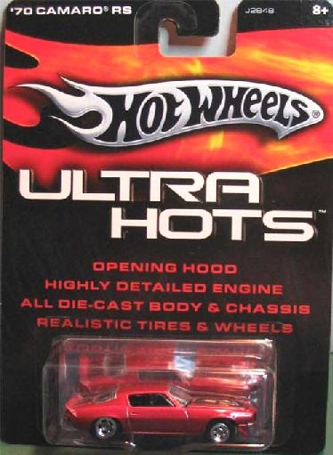Hotwheels Ultra Hots Red 1970 Camaro Z28