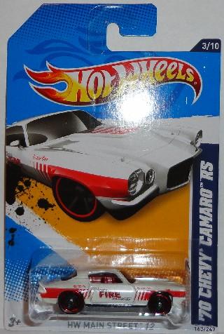 Hotwheels Fire Dept. Camaro