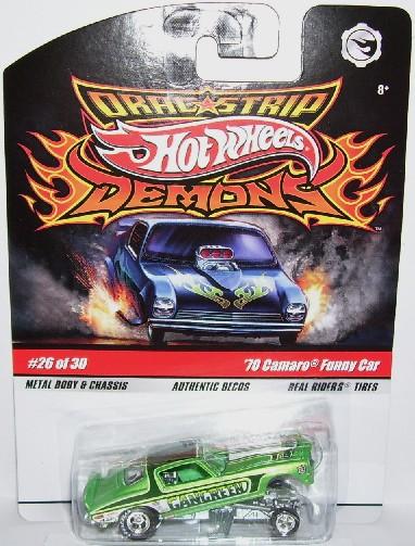 Hotwheels Dragstrip Demons Gangreen Camaro