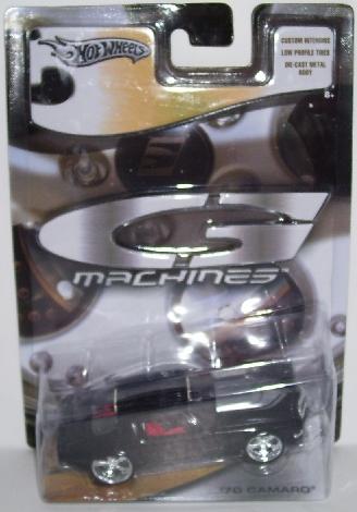 Hotwheels G Machines Black 1970 Camaro Z28