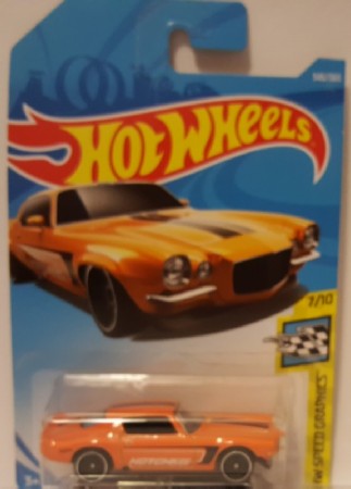 Hotwheels Orange Hotchkis Camaro