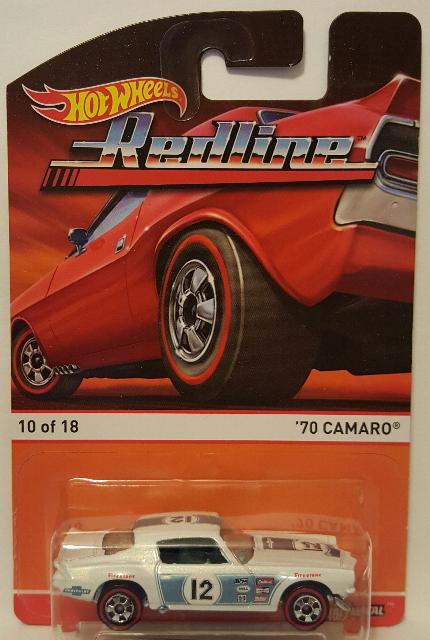 Hotwheels Redline 1970 Camaro