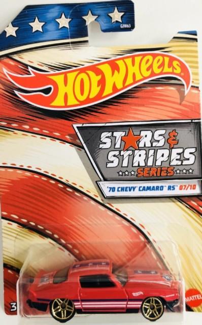 Hotwheels Stars & Stripes 1970 Camaro RS