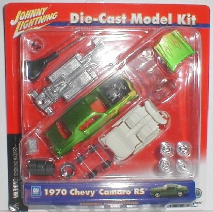 Green JL Diecast Model Kit Camaro RS