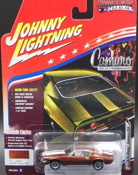 JL Muscle Cars U.S.A. Classic Copper 1970 Camaro Z28