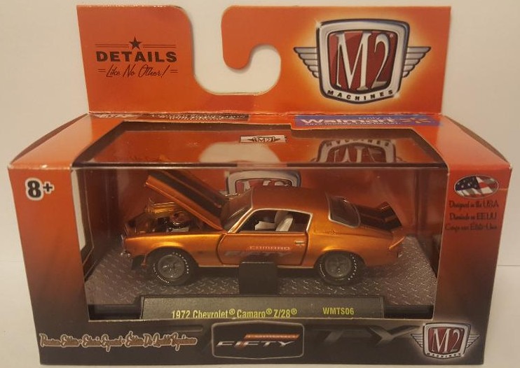 M2 Machines Bronze 1972 Camaro Z28