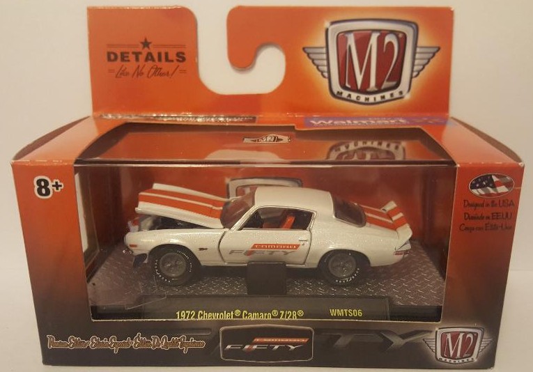 M2 Machines White 1972 Camaro Z28