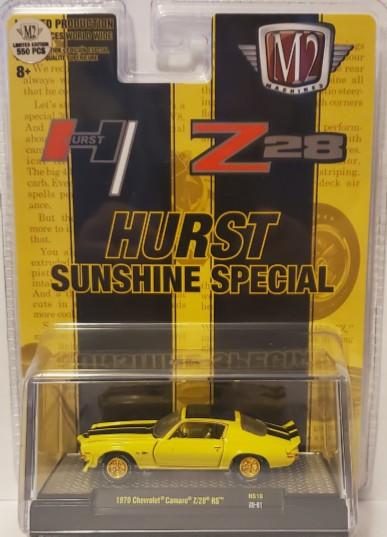 M2 Chase Hurst Sunshine Special 1970 Camaro Z28e