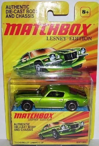 MB Lesney Edition Camaro Z28