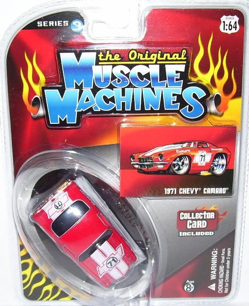 Muscle Machines Wave 3 Red Camaro
