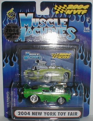 Muscle Machines 2004 New York Toy Fair Camaro Z28