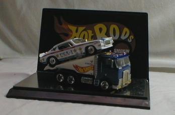 Bruce Larson Camaro On Ramp Truck