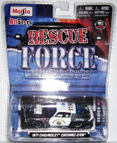 Maisto Rescue Force 1971 Camaro Z28