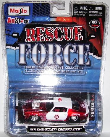 Maisto Rescue Force 1971 Camaro Z28