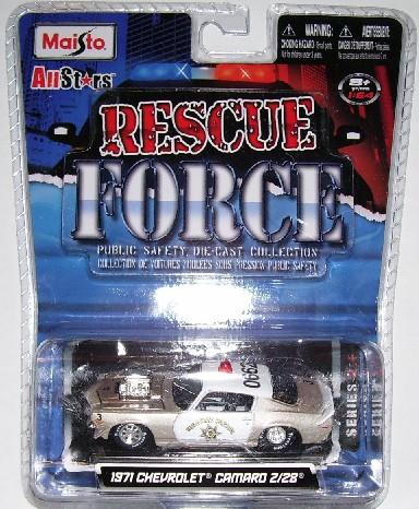 Maisto Rescue Force 1971 Camaro Z28