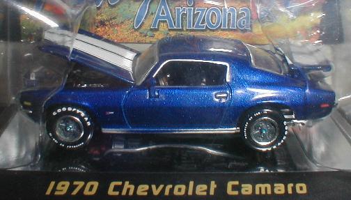 ERTL/Racing Champions 1:64 Blue 1970 Camaro Z28